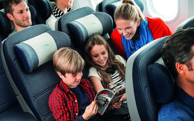 Children travel to Jersey